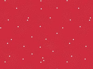 100% Cotton Fabric, 43"/44" Wide in Dainty Daisy Riley Red by Riley Blake Designs