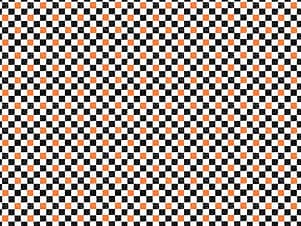 100% Cotton Fabric, 43"/44" Wide in Check Please! 1/4" Check Halloween by Riley Blake Designs