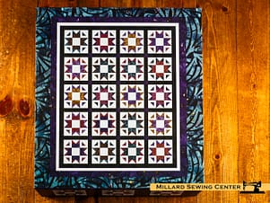 Quilt Kit, Expressions Batiks Skipper by Riley Blake Designs