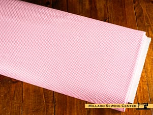 Cotton Fabric, 44" Wide in Paint Dots Pink by Tilda