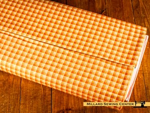 Woven Cotton Fabric, 43"/44" Wide in Orange by Riley Blake Designs