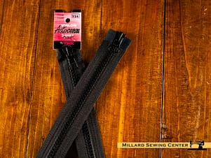 Zipper, Vislon 2 Way Seperating 26"- 36" in a Variety of Colors by YKK