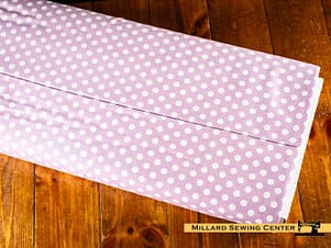 Cotton Fabric, 44" Wide in Medium Dots Lilac by Tilda