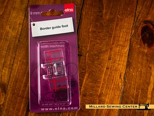 Border Foot for Top Loading 9mm Elna & Janome / New Home Sewing Machines