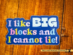 I Like Big Blocks Stickers By Sassafras Lane Designs