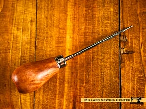 Tool, Awl with Wooden Handle