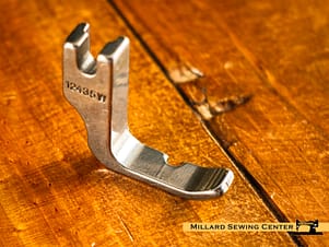 Cording Foot, (Wide) Right Needle, Hinged for Industrial Sewing Machines