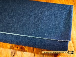 Denim Fabric, 6 oz 70/71" Wide 100% Cotton in Navy by EESCO