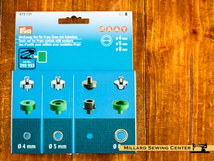 Eyelet Tool Set, 4mm-8mm for Vario Tool by Prym