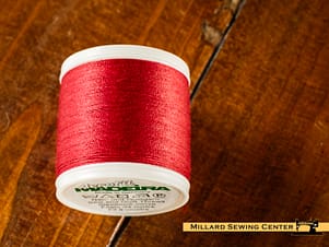 Aerofil 40wt Polyester Thread in 9974 Burnt Red by Madeira
