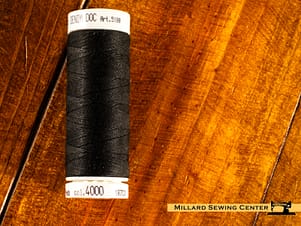 Mettler Denim Doc Thread 109yds in Black by Mettler