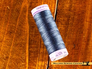 Silk Finish 50wt Mercerized Cotton Sewing Thread in 1276 Harbor by Mettler