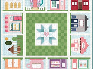 Block of the Month, Our Town by Riley Blake Designs