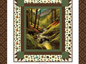 RBD Bear Paw Panel Pattern