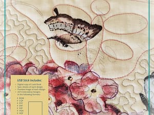 Embroidery Designs, Butterflies in Flight Collection by EmbroideLee