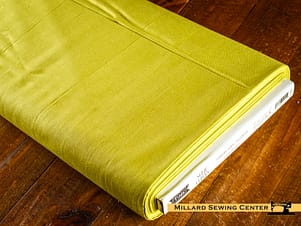 Cotton Fabric, 44" Wide in Lime Green by Tilda