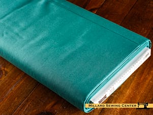 Cotton Fabric, 44" Wide in Aqua by Tilda