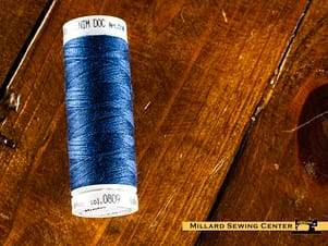 Mettler Denim Doc Thread 109yds in Dark Sapphire Blue by Mettler