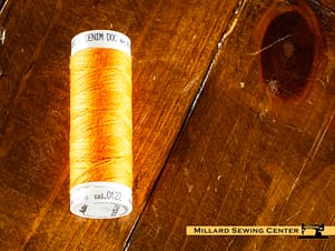 Mettler Denim Doc Thread 109yds in Pumpkin by Mettler