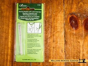 Needles, Hand Sewing, Darning with Latch Hook Eye by Clover