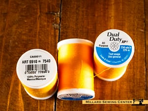 Dual Duty XP 250yds in 7540 Goldenrod by Coats & Clark