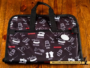 Bag for Serger Accessories, Janome Pattern Fabric by Janome