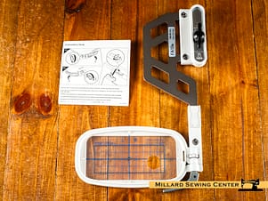 Embroidery Hoop Assembly, 5.0" x 1.6" for MC1000 and MC100E by Janome