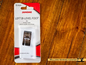 Bi-Level Foot (Left) for 9mm Janome Sewing Machines by Janome