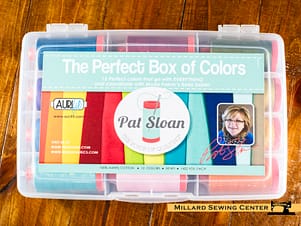 Perfect Box of Colors by Pat Sloan, 50wt Aurifil Thread Collection by Aurifil