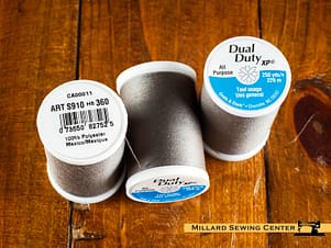 Dual Duty XP 250yds in 0360 Business Grey by Coats & Clark