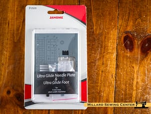 Ultra Glide Foot & Needle Plate for 9mm Janome Sewing Machines by Janome