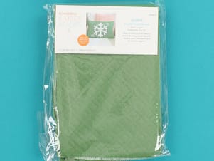 Embroidery Blank, Pillow Cover in Green by Kimberbell