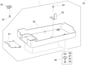 Access Plate, Bobbin for Elna, Janome, & Other High Speed Straight Stitch Machines