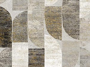 100% Cotton Fabric, 44" Wide in Ovals, Gatsby by Deborah Edwards for Northcott