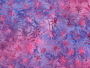 Cotton Fabric, 107"/108" Wide Back Batiks in Vibrant Pointillism Grenadine by Riley Blake