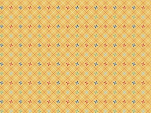 Cotton Fabric, 43"/44" Wide Dear Sweethearts in Pinwheels Yellow by Riley Blake Designs
