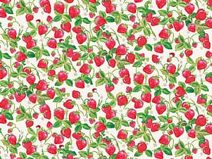 Cotton Fabric, 43"/44" Wide The World of Strawberry Shortcake™ in Strawberries Cream by Riley Blake Designs
