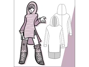 Tunic and Hood Pattern by Cut/Sew