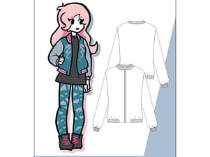 Bomber Jacket Pattern by Cut/Sew
