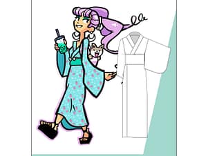 Yukata Pattern by Cut/Sew
