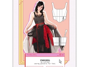 Cemetery Corset Pattern by Cut/Sew