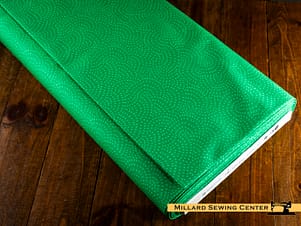 Cotton Fabric, 44/45" Wide in Twist Kiwi by Dashwood Studio