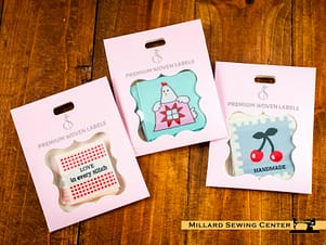 Labels for Sewing Projects Available in Multiple Designs