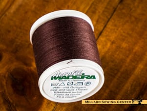 Aerofil 40wt Polyester Thread in 9290 Brown by Madeira