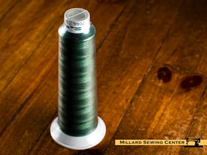 Aerolock Serger Thread 2000yd in 9902 Pine Green by Madeira