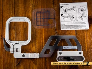 Embroidery Hoop Assembly, 5.0" x 1.6" For MC1000 and MC100E by Janome