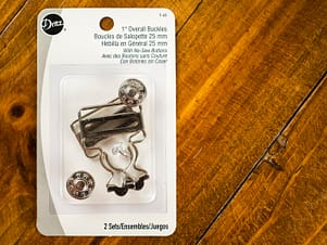 Buckles, Overalls (Nickel) by Dritz