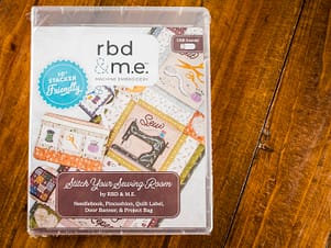 Embroidery Projects, Stitch Your Sewing Room by Riley Blake Designs