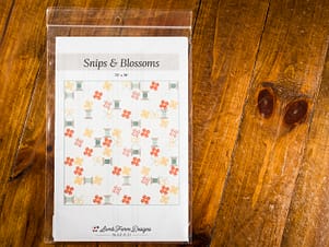 Snips and Blossoms Quilt Pattern by Jennie Lamb