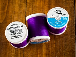 Dual Duty XP 125yds in 9238 Bright Deep Purple by Coats & Clark
